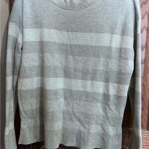 Striped Gray Sweater